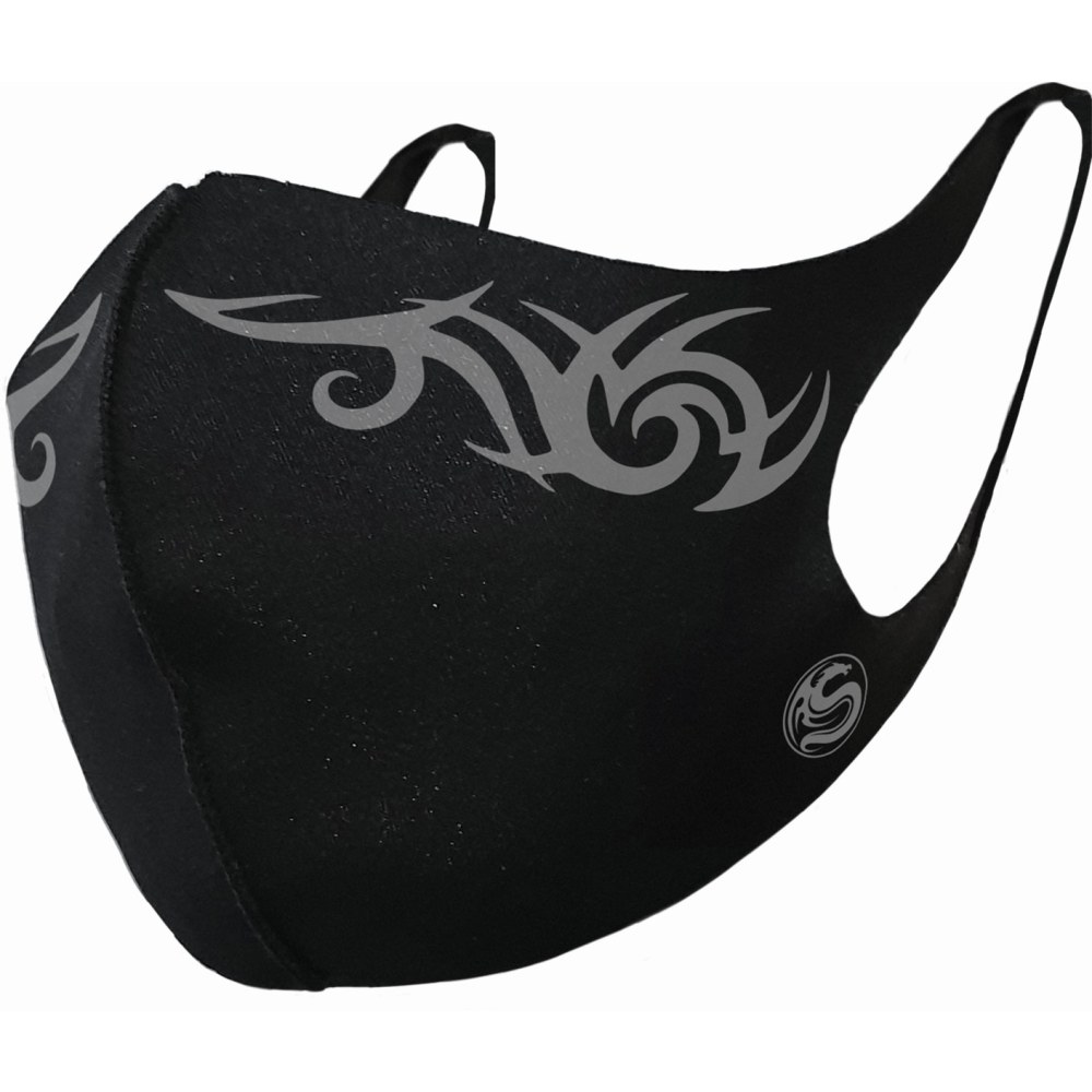 Spiral - TRIBAL MASK Face mask - Face mask - Black